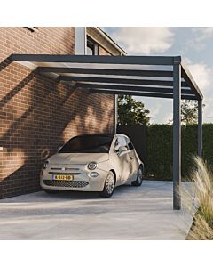 Pratt & Söhne carport helder polycarbonaat 16 mm 4 x 3,5 m