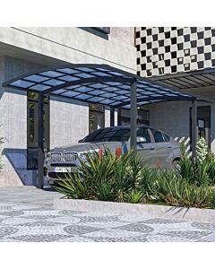 Pratt & Söhne carport aluminium polycarbonaat dak 560 x 312 cm